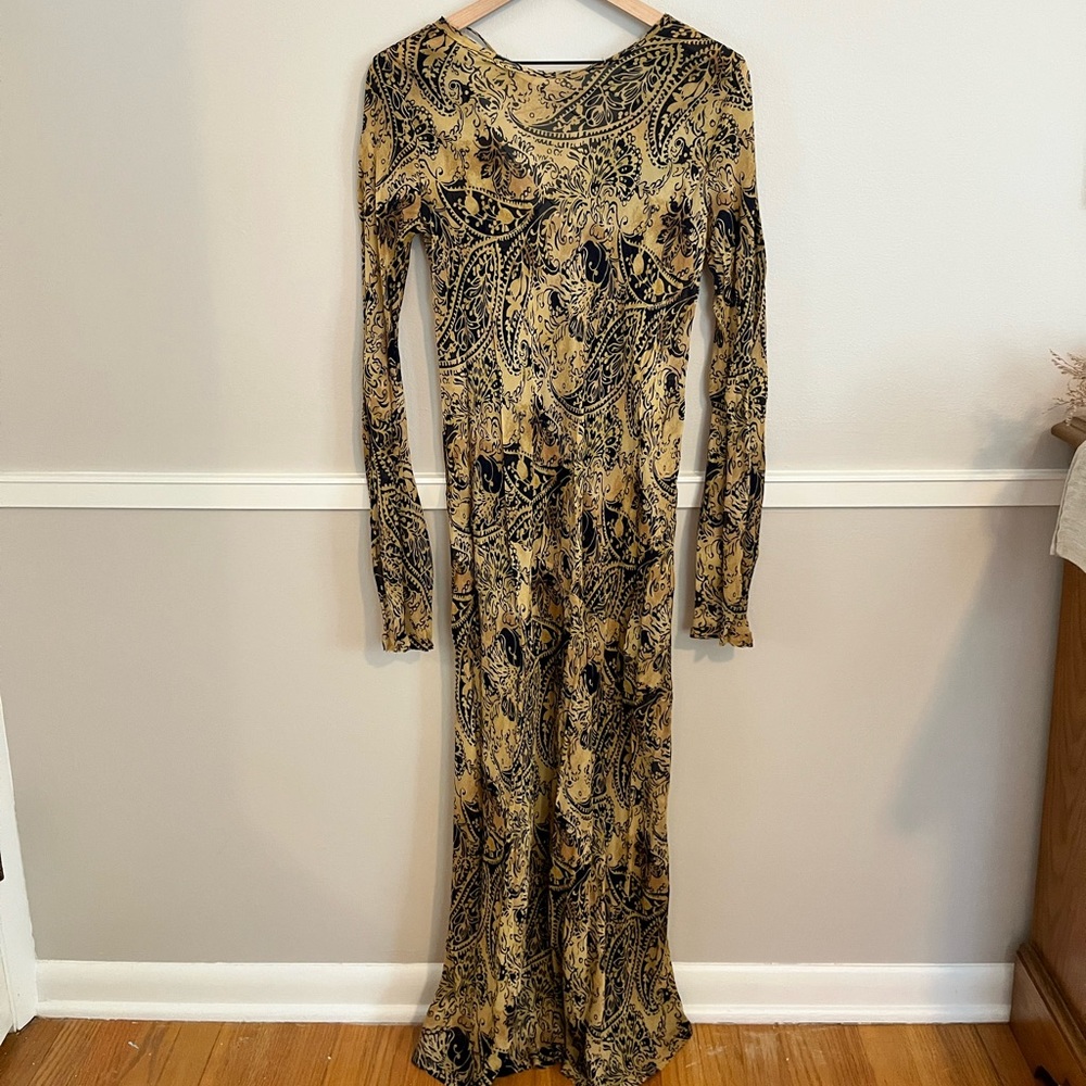 Zara Sheer Print Dress